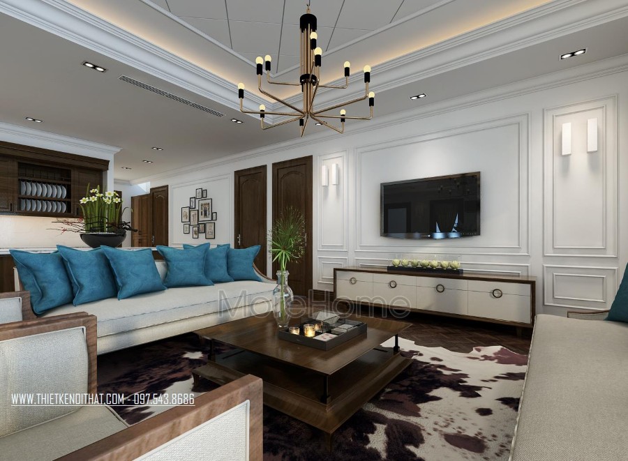 Thiết kế nội thất gỗ óc chó (12)